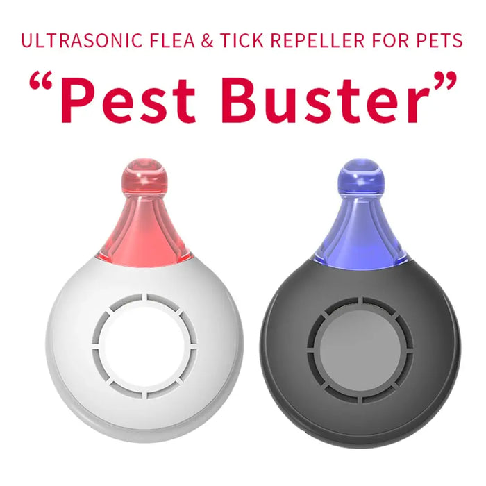 USB Rechargeable Ultrasonic Flea Tick Lice Repeller