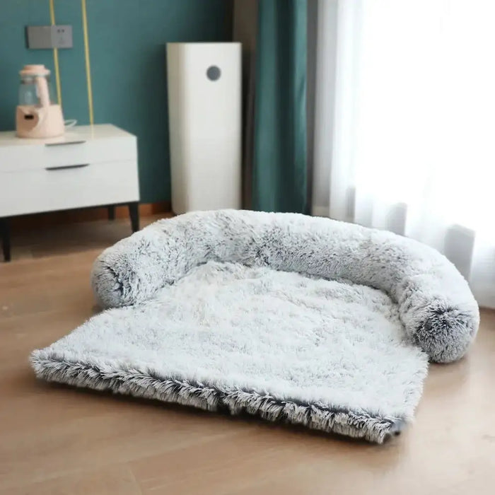 Washable Plush Dog Bed Sofa