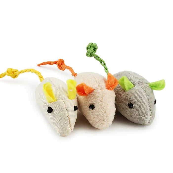 Pet Toy Mice Plush Mouse Cat Toy For Kitten