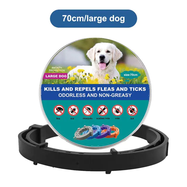 Anti-parasitic Adjustable Dog Collar