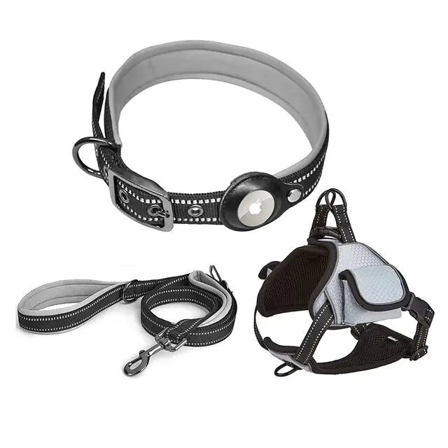 Airtag Pet Harness Vest Set